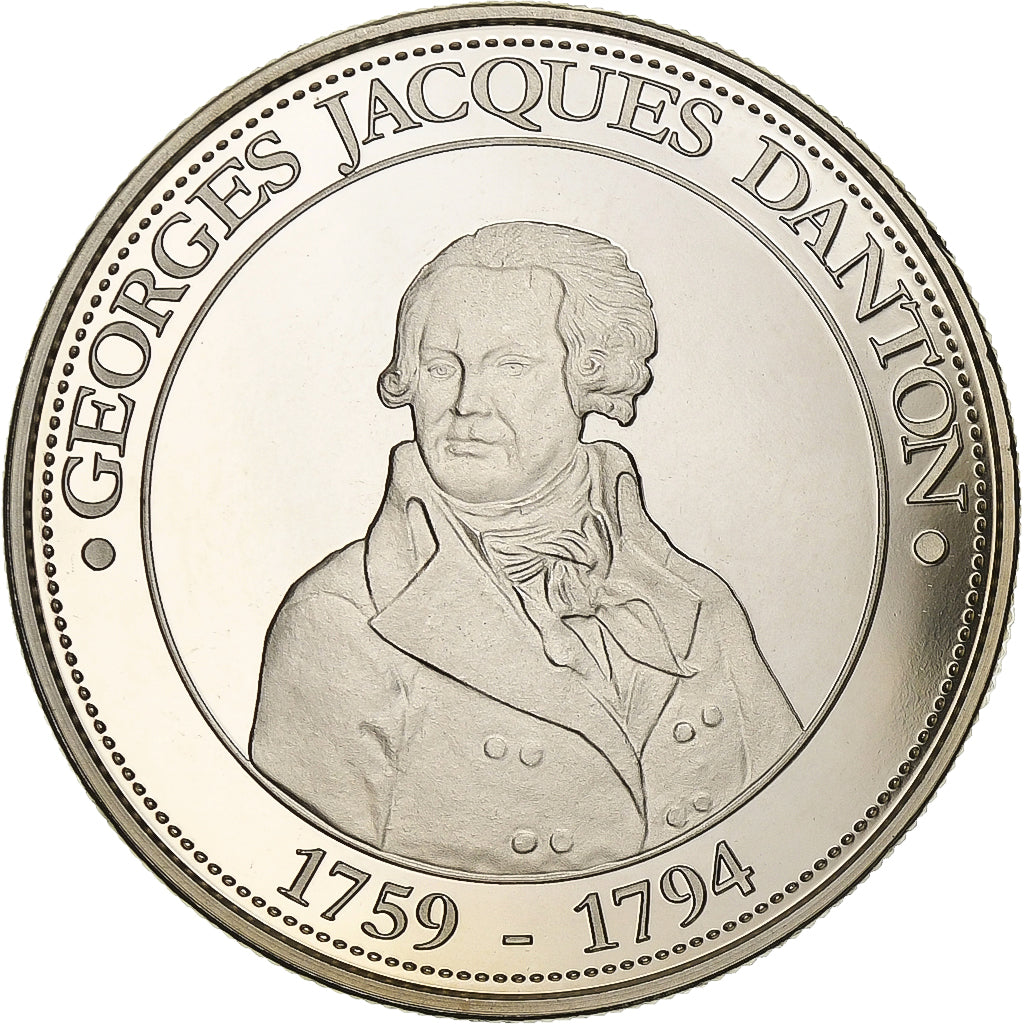 França, medalha, Georges Jacques Danton, Cobre, MS(60-62)