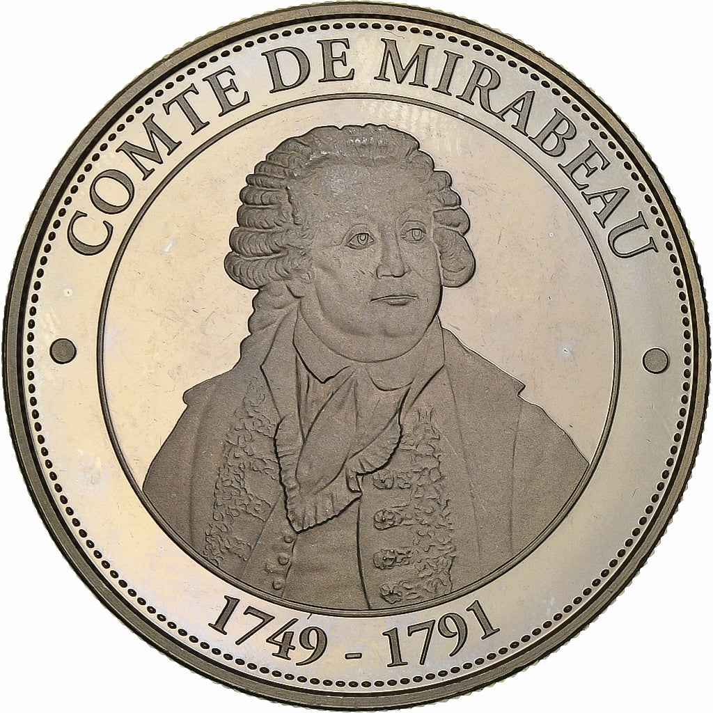 Frankreich, Medaille, Révolution Française, Comte de Mirabeau, Kupfer-Nickel