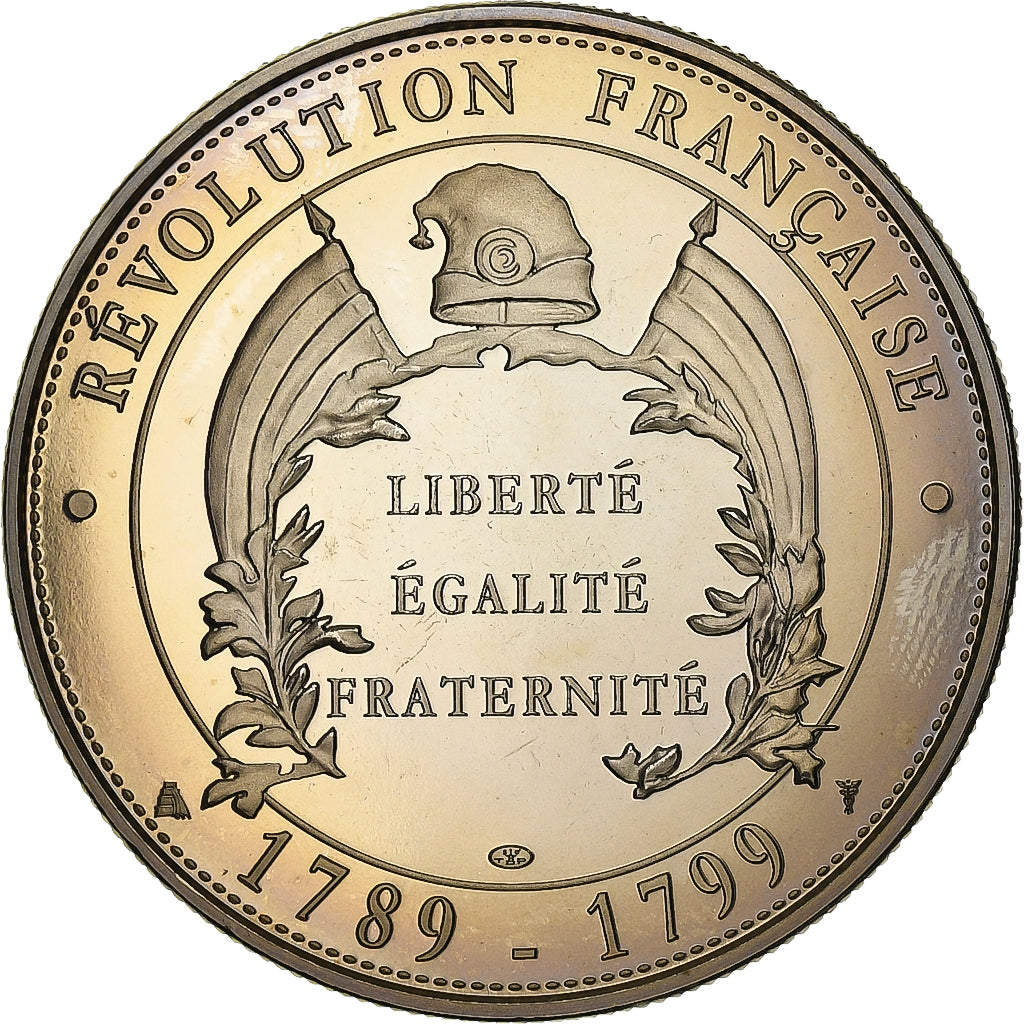 França, medalha, Révolution Française, Serment du Jeu de Paume