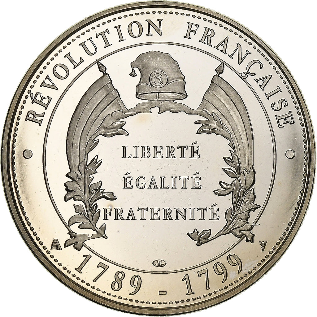 França, medalha, Révolution Française, La Marseillaise, Cobre-níquel