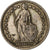 Switzerland, Franc, 1943, Bern, Silver, AU(50-53), KM:24