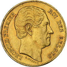Belgium, Leopold I, 20 Francs, 1865, Brussels, Gold, EF(40-45), KM:23