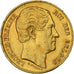 Belgium, Leopold I, 20 Francs, 1865, Brussels, Gold, EF(40-45), KM:23