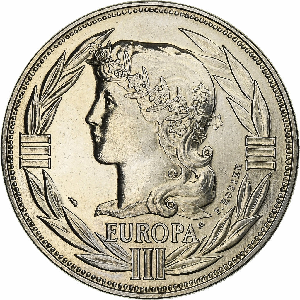 Frankreich, Medaille, Ecu Europa, Marianne, 1987, Kupfer-Nickel, VZ