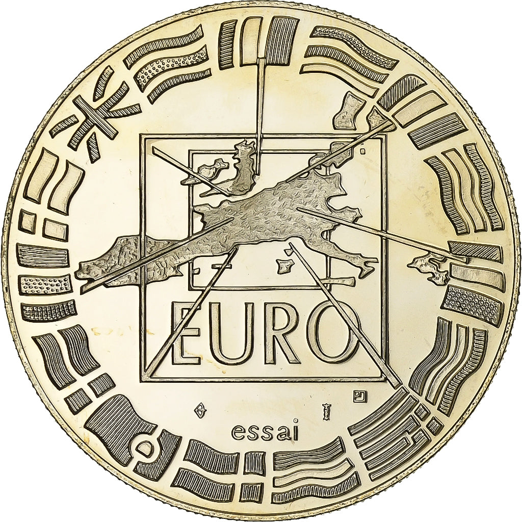 France, Médaille, 1er Janvier 1999, Euro Parité, EUROPA, Cupro-nickel, SUP
