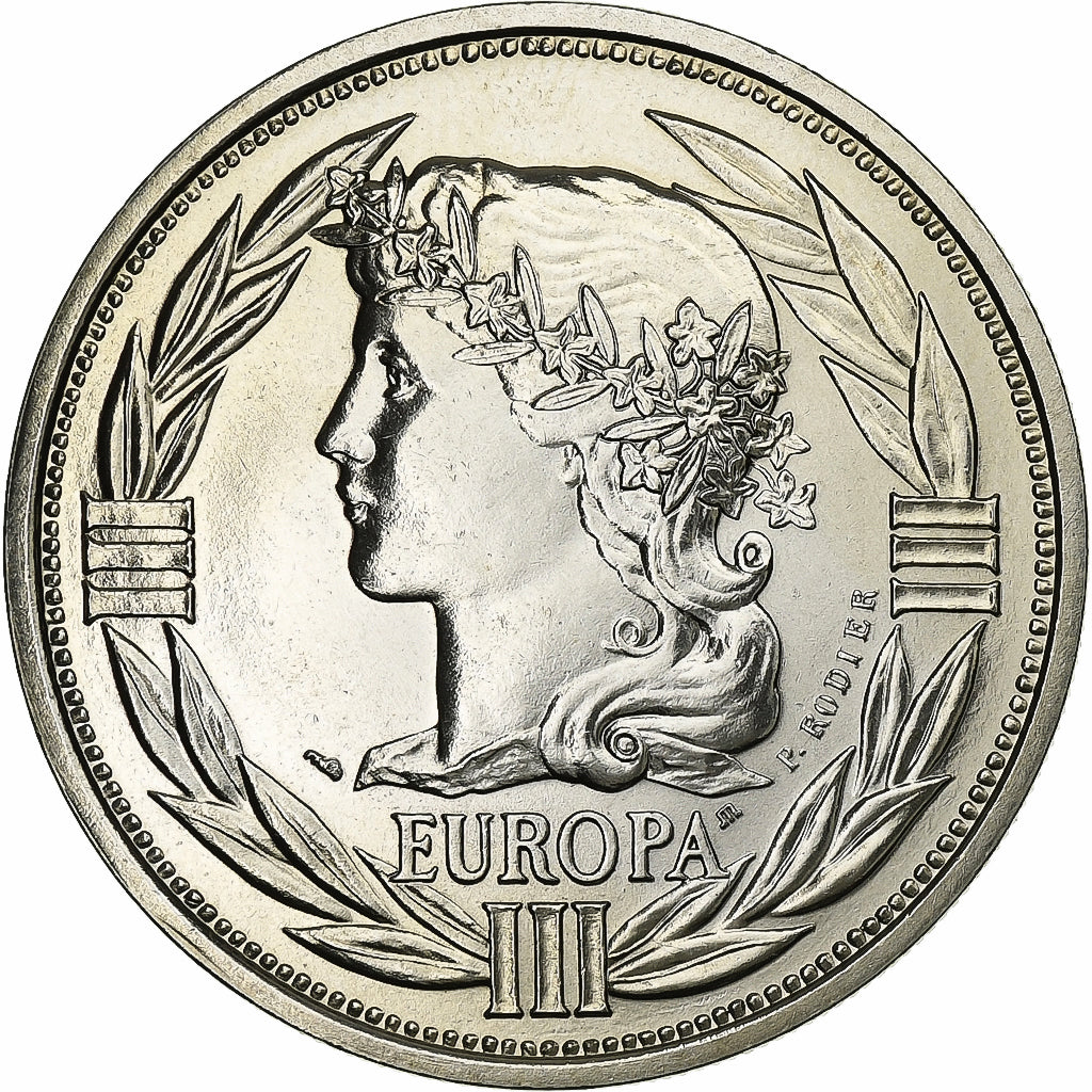 Francia, medalla, Ecu Europa, Marianne, 1989, Cobre - níquel, EBC+