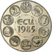 França, medalha, Ecu Europa, Marianne, 1985, Cobre-níquel, MS(60-62)