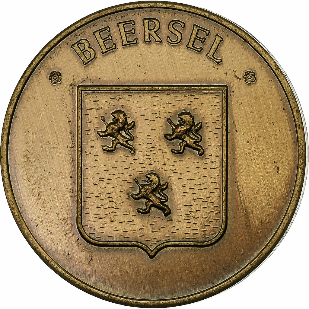 Belgien, betaalpenning, 100 Denier - Beersel, 1982, Bronze, SS+