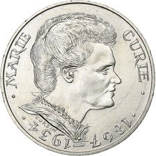 Frankrijk, 100 Francs, Marie Curie, 1984, MDP, Zilver, ZF+, Gadoury:899, KM:955