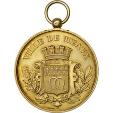 France, Médaille, French Third Republic, 1880, Vermeil, SUP