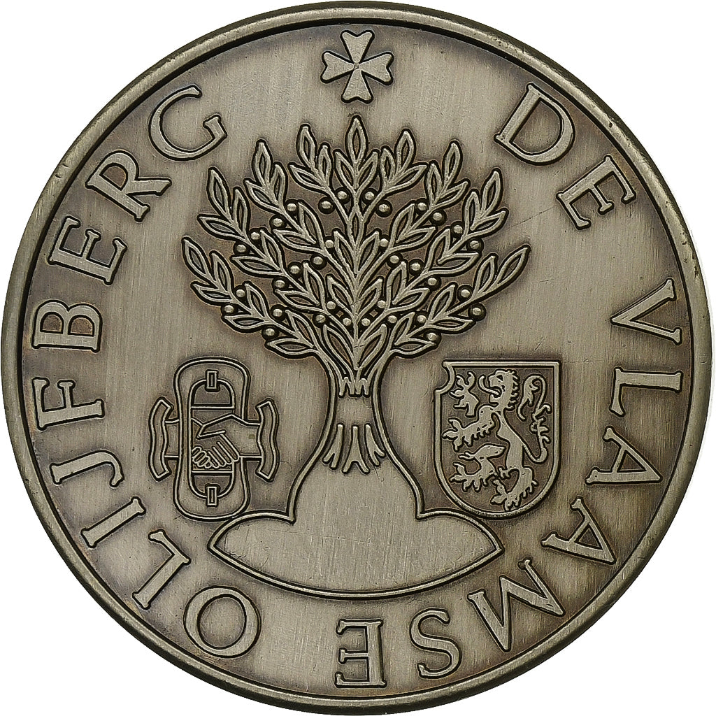 Belgien, betaalpenning, De Vlaamse Olijfberg - Gent, 1988, Nickel-brass, VZ