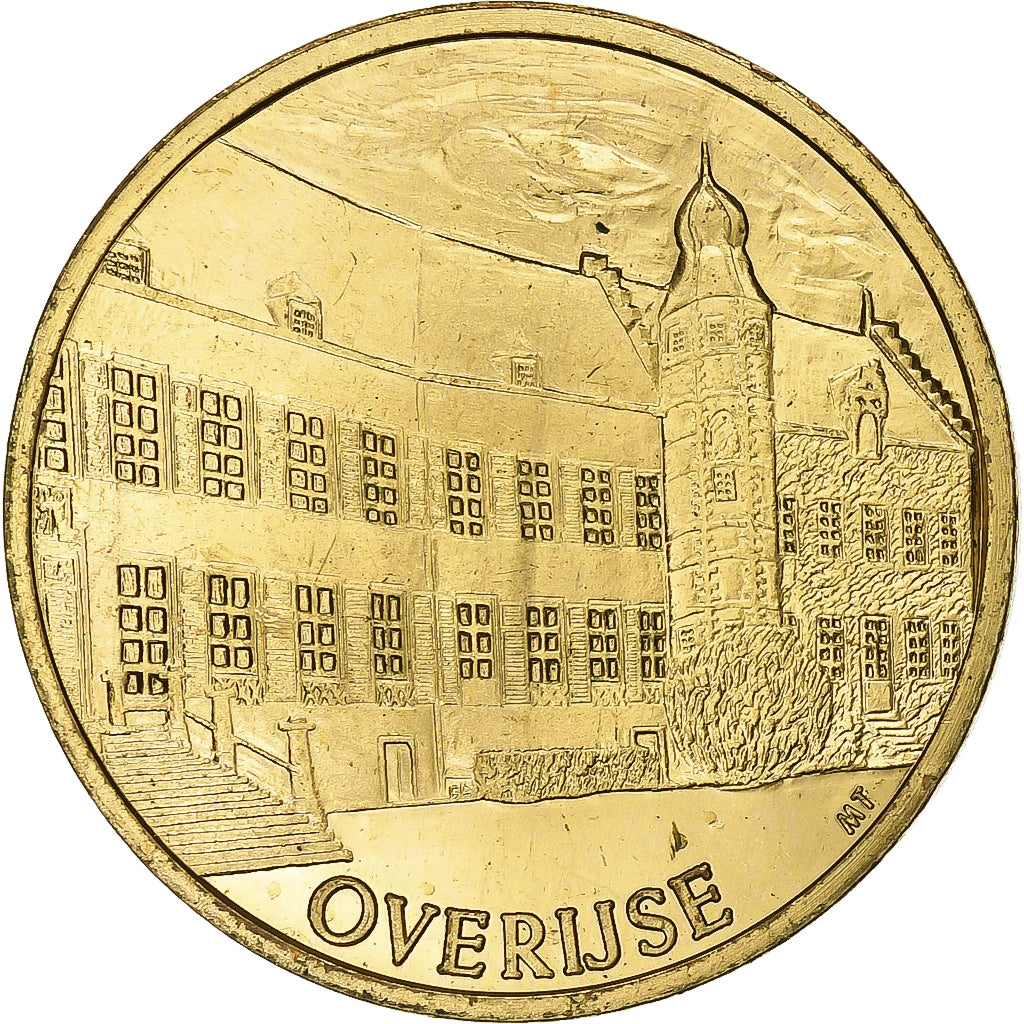 Belgia, Token, 100 Ranken - Overijse, 1982, Miedź, EF(40-45)