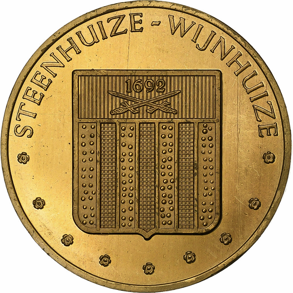 Belgia, Token, 100 Sten, 1983, Miedź, EF(40-45)