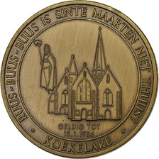 Belgium, Token, 100 Bezanten - Koekelare, 1983, Nickel-brass, AU(50-53)