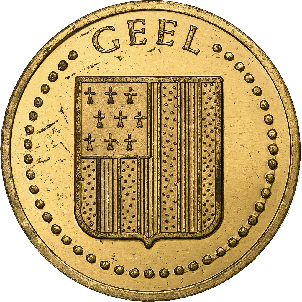Belgien, betaalpenning, 100 Ghela - Geel, 1983, Kupfer, SS