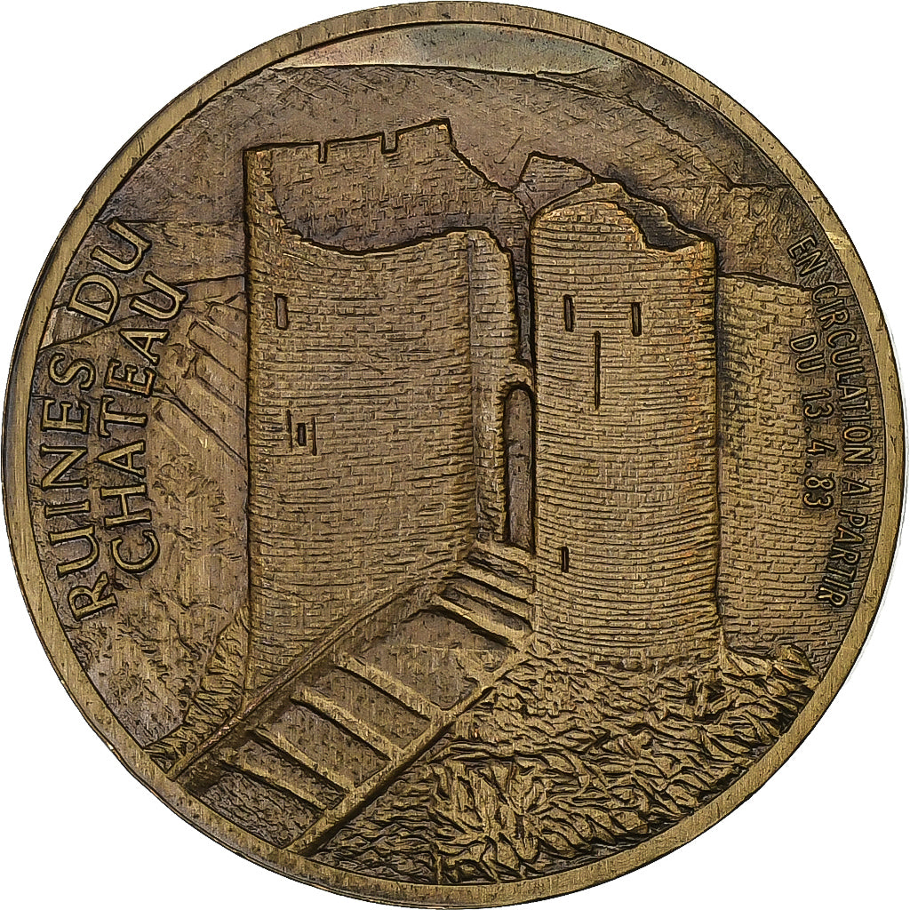 Belgium, Token, 100 Sol - La Roche en Ardenne, 1983, Copper, AU(50-53)