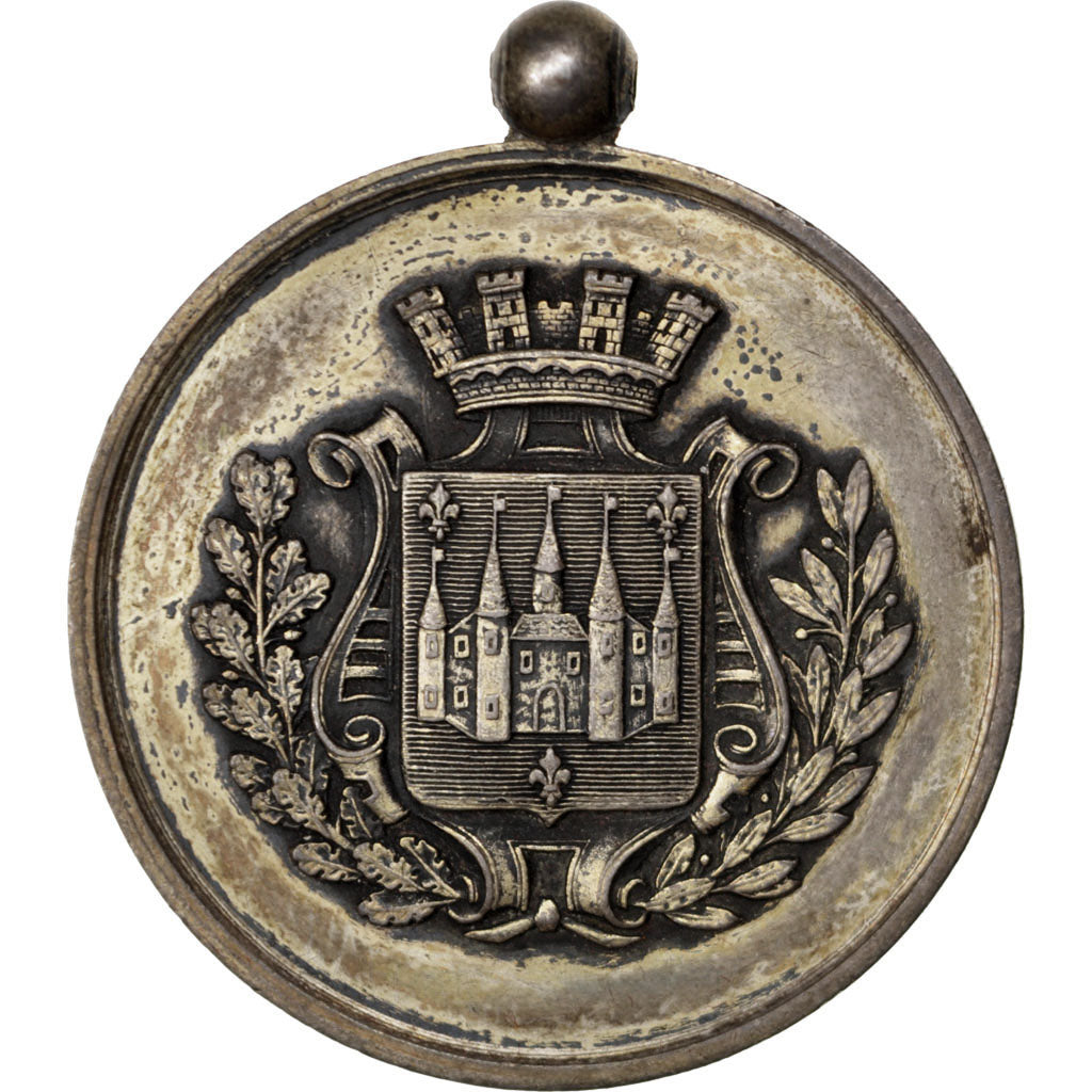 France, Médaille, French Third Republic, 1875, Argent, SUP