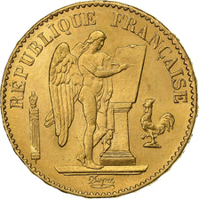 Francia, 20 Francs, Génie, 1878, Paris, Oro, MBC+, KM:825
