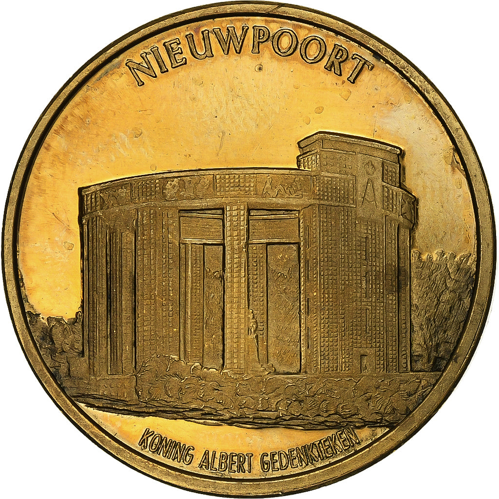 Belgien, betaalpenning, 100 Sluyskes, 1983, Kupfer, SS