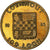 Belgia, Token, 100 Loon - Loenhout, 1983, Miedź, EF(40-45)