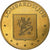 Belgia, Token, 100 Lombarden, 1983, Miedź, EF(40-45)