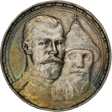 Russia, Rouble, 1913, Saint Petersburg, Silver, AU(50-53)