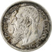 Belgium, Leopold II, 2 Frank, 1909, Brussels, Silver, EF(40-45), KM:59