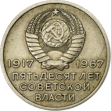 Russia, Soviet Union, 20 Kopeks, 1967, Nickel-brass, EF(40-45)