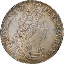 France, Louis XIV, Ecu aux 3 couronnes, 1710, Tours, Argent, TTB+, Gadoury:229