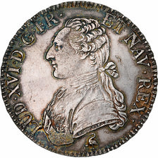 França, Louis XVI, Ecu aux branches d'olivier, 1791, Paris, Prata, EF(40-45)