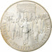 France, 100 Francs, Libération de Paris, 1994, Silver, AU(50-53), KM:1045.1