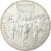 France, 100 Francs, Libération de Paris, 1994, Silver, AU(50-53), KM:1045.1