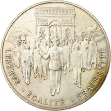 Frankrijk, 100 Francs, Libération de Paris, 1994, Zilver, ZF+, KM:1045.1