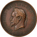 Frankreich, Medaille, Second French Empire, 1867, Kupfer, Borrel.A, SS+