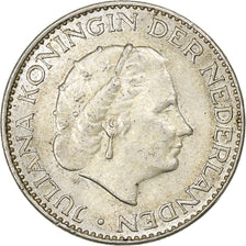 Pays-Bas, Juliana, 1 Gulden, 1965, Argent, TTB, KM:184