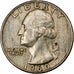 United States, Washington Quarter, 1960, Philadelphia, Silver, EF(40-45), KM:164