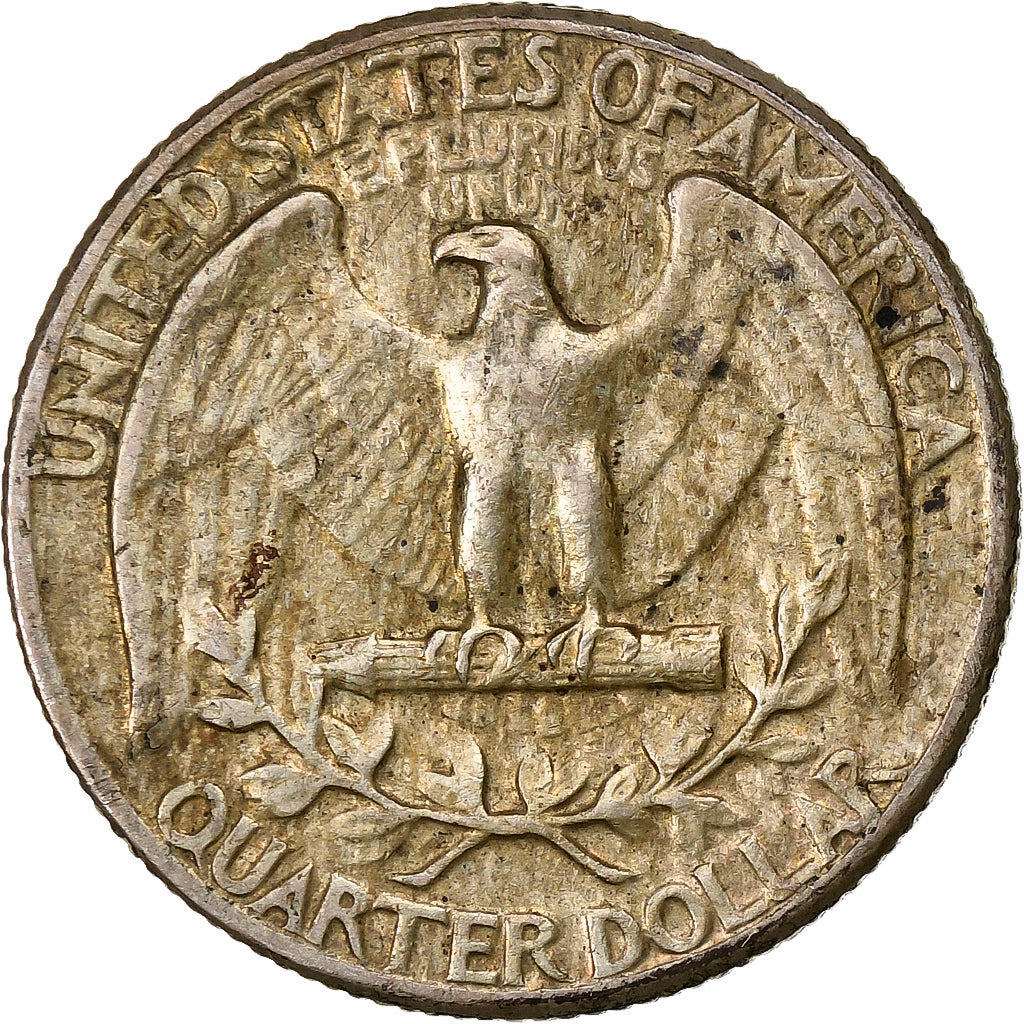 United States, Washington Quarter, 1960, Philadelphia, Silver, EF(40-45), KM:164
