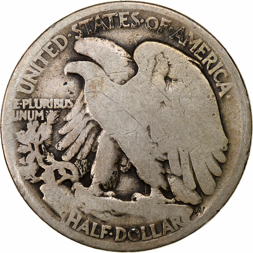 United States, Half Dollar, 1934, Philadelphia, Silver, VF(20-25), KM:142