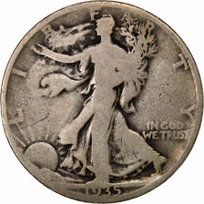 United States, Half Dollar, 1935, Philadelphia, Silver, VF(20-25), KM:142