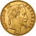 Francia, Napoleon III, 50 Francs, 1862, Paris, Oro, MBC, KM:804