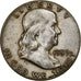 United States, Half Dollar, Franklin, 1959, Philadelphia, Silver, EF(40-45)