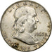 United States, Half Dollar, Franklin, 1963, Denver, Silver, EF(40-45), KM:199