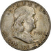 United States, Half Dollar, Franklin, 1951, Philadelphia, Silver, EF(40-45)