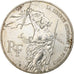 France, 100 Francs, Liberté guidant le peuple, 1993, Silver, AU(50-53)
