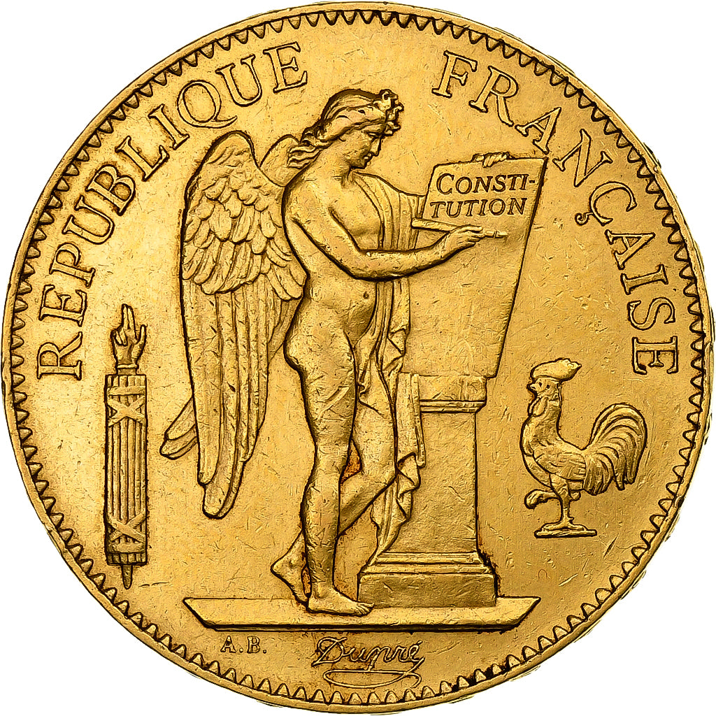 France, 100 Francs, Génie, 1878, Paris, Or, SUP+, Gadoury:1137, KM:832