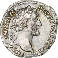Antoninus Pius, Denarius, 153-154, Rome, Prata, EF(40-45), RIC:231