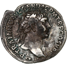 Trajan, Denarius, 103-111, Rome, Silver, EF(40-45), RIC:151