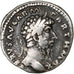 Lucius Verus, Denarius, 166-167, Rome, Argento, MB+, RIC:574
