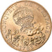 France, 10 Francs, Conquête de l'espace, 1983, Tranche A, Copper-nickel