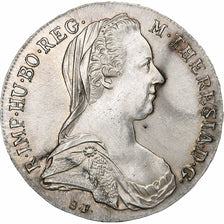 Austria, Maria Theresa, 1 Thaler, 1780, Restrike, Silver, AU(55-58), KM:22